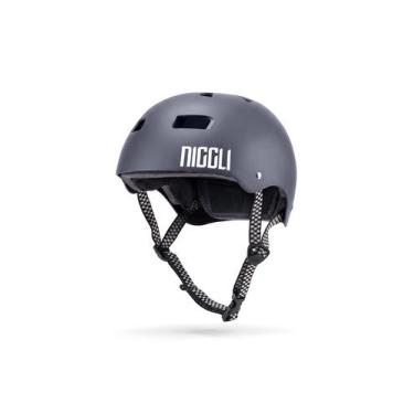 Imagem de Capacete cinza pro fosco niggli, P