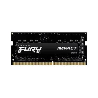Imagem de Memória Ram Kingston Fury Impact Ddr4 8GB 2666mhz Cl20 Sodimm  Notbook