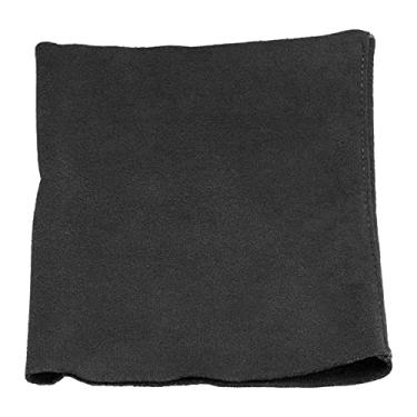 Imagem de Protetor de orelha calmante para cães, protetor de ouvido de alta elasticidade à prova de poeira, macio para clima frio para acampamento ao ar livre (preto, código S)