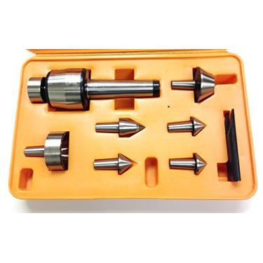 Imagem de HHIP 3900-5022 7 Piece Multi-Shape Live Center Set, MT4 Morse Taper, 1200 lb. Thrust Load