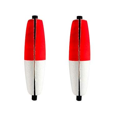 Imagem de Thill Fish'N Floats de espuma para charutos - Vermelho/Branco - 7,62 cm - Slip-Slotted
