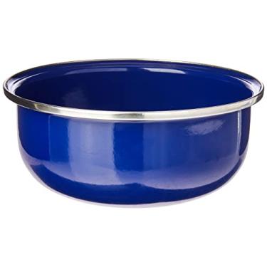 Imagem de Tigela Bojuda 18 Esmaltada Azul - 1700 ml - Ewel