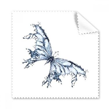 Imagem de Blue Butterfly Kite Art Deco Gift Pano de limpeza Fashion Phone Screen Glasses Cleaner 5 peças