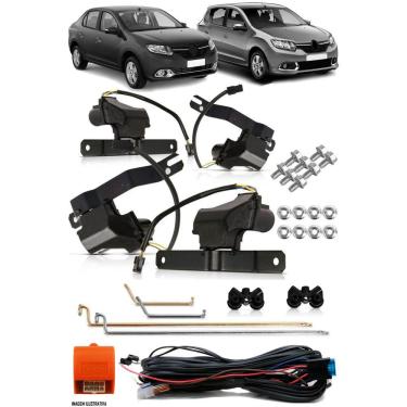 Imagem de Kit Trava Elétrica Tragial Renault Novo Sandero Novo Logan 2015 Em Diante