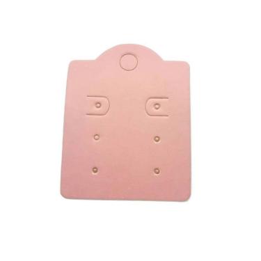 Imagem de Kit 500 Peças Tag Cartela Para Brinco 6 Furos - Rose