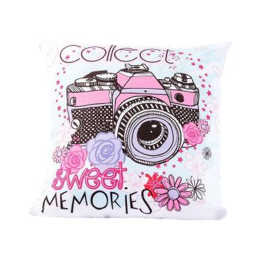 Imagem de Capa De Almofada Memories Rosa Cinza 45cm X 45cm