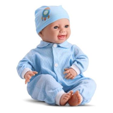 Imagem de Boneca Bebê Real Newborn Soninho Com Som E Fecha Os Olhos - Divertoys