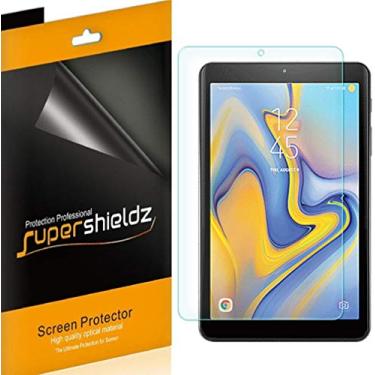 Imagem de Supershieldz (pacote com 3) para Samsung Galaxy Tab A 10,5 polegadas (SM-T590, T595, T597) protetor de tela, 0,23 mm, escudo transparente de alta definição (PET)