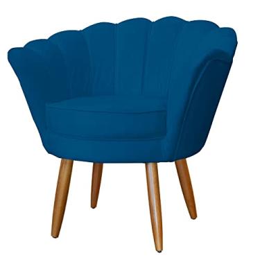 Imagem de Poltrona Pétala em Suede - Ds Estofados