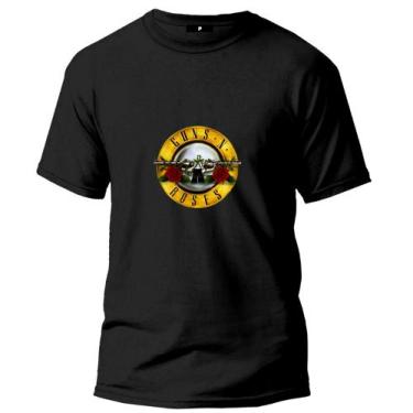 Imagem de Camisa Camiseta Guns Roses Exclusiva Rock Banda Top - Jmf Store