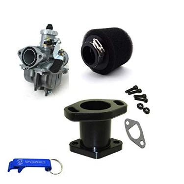 Imagem de Carburador de desempenho de corrida TC-Motor Mikuni VM22-3847 Carb Filtro de ar de entrada de tubo principal para Predator Mini Bike Go Kart 212cc GX200 196cc Motor