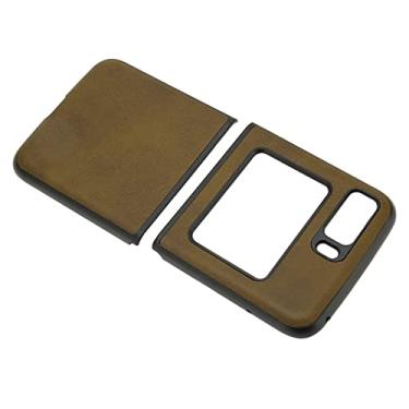 Imagem de Capa Protetora para Telefone, Capa de Telefone Dobrável Resistente a Arranhões de 2 Peças Proteção Total Couro PU Capa de Telefone Dobrável à Prova de Poeira (Camuflagem Verde)