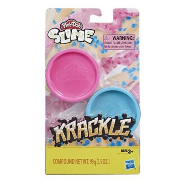 Imagem de Massinha Play Doh Krackle Slime Pack De Cores Sortidas E8788 - Hasbro