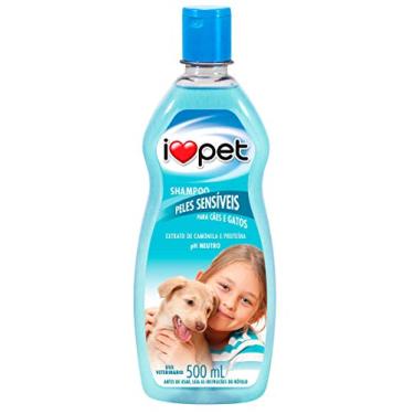 Imagem de Shampoo Sem Sal Peles Sensíveis I Love Pet 500 Ml