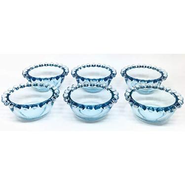 Imagem de Porta Joia Bolinha 8, 53, 8 Azul 6pc Quadrifoglio Azul