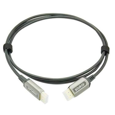 Imagem de Jeirdus Ultra HDR HDMI2.0b AOC cabo óptico de fibra HDMI, 18 Gbps, suporta 4K60HZ ARC HDR10 HDCP2.2, Dolby Vision, velocidade leve e flexível, Fiber HDMI cable, 50ft(15meters)