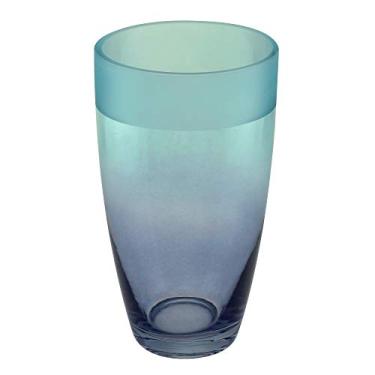Imagem de VASO VIDRO AZUL 12x21cm