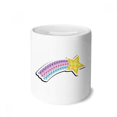 Imagem de DIYthinker Caixa de cerâmica para moedas com meteoros do universo e alienígena, presente de cofrinho