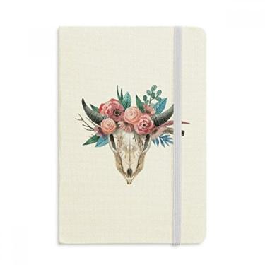 Imagem de Caderno de ilustração de rosa de ovelha, estampa de animal, capa dura oficial, diário clássico