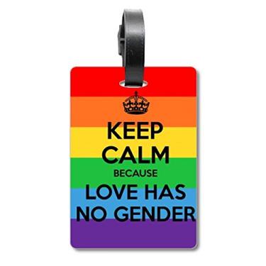 Imagem de Gay Lesbian Transgênero Bisexuals LGBT Mala de Bagagem Etiqueta de Bagagem Etiqueta para Bagagem