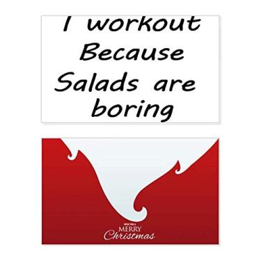 Imagem de Black English Lose Weight Citação de caligrafia Feriado Feliz Natal Cartão de parabéns Mensagem de Natal