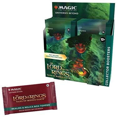 Imagem de Magic: The Gathering The Lord of The Rings: Tales of Middle-Earth Collector Booster Box - 12 Packs + 1 Box Topper Card