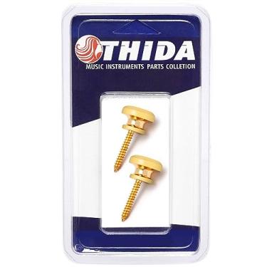 Imagem de Par De Roldana Grande Dourada Para Violão Guitarra