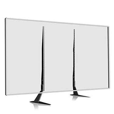 Imagem de Suporte universal para TV de tela plana LED LCD de 27 a 85 polegadas, suporte de perna ajustável com altura para até 50 kg, VESA até 1000 x 800 mm (ML2785)