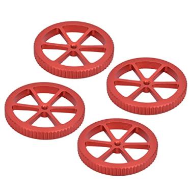 Imagem de Porca de Nivelamento Manual, 4 Unidades de Porca de Nivelamento, Conjunto de Porca de Nivelamento CR10 Liga de Alumínio Com Mola Kit de Acessórios de Impressora 3D para Ender 3,