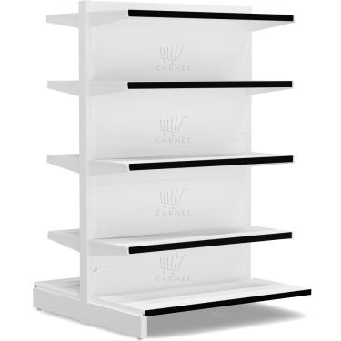 Imagem de Gôndola Expositor Loja Mercado Supermercado Centro 1 Continuação 1,70m Amapá