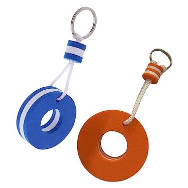 Imagem de Dynwave 2x Barco Pescador Flutuante Chaveiro Marinho Forma de Bóia Costeira