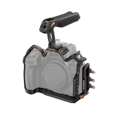 Imagem de Kit de suporte para câmera Nikon Z8 SmallRig Night Eagle, suporte completo de liga de alumínio, com placa de liberação rápida para Arca-Swiss e adaptador giratório de microfone e luz - 4317