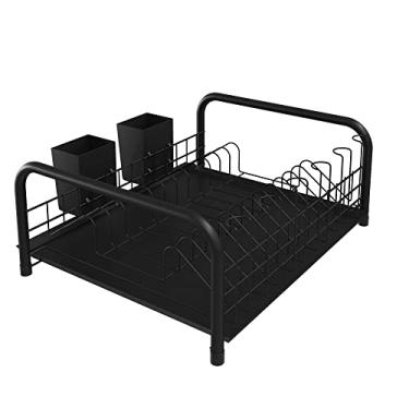 Imagem de Stolf - Escorredor Tubular Para Talheres E Bandeja Black Firenze Stolf 1485Tb