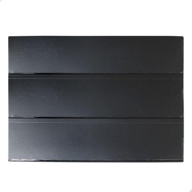 Imagem de Kit 10 Folhas para Selos 15,8x11,3 Fundo Preto Acetato 3 Espaços