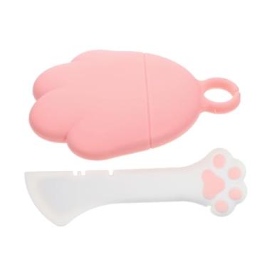 Imagem de DOITOOL 1 Conjunto tampa de lata de estimação colher de comida de cachorro molhada animal de estimação pode colher bicho de estimação comida de cão comida de cachorro pode cobrir suave