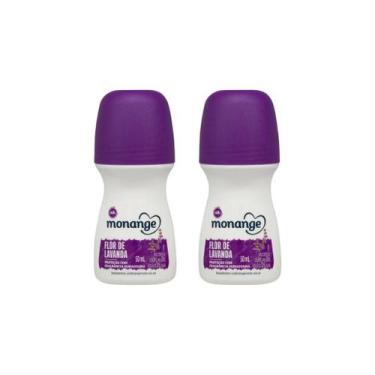 Imagem de Desodorante Roll-On Monange 50ml Flor Lavanda-Kit C/2Un