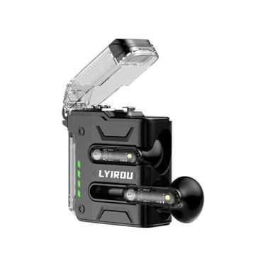 Imagem de Waillynice Fones de ouvido Y1 TWS sem fio Bluetooth isqueiros eletrônicos, fones de ouvido com cancelamento de ruído, fones de ouvido estéreo HD esportivos à prova d'água