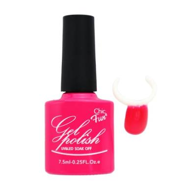 Imagem de Esmalte Em Gel Chic & Fun 7,5ml Led/uv Unhas Manicure Nail C/Registro (005, x 2un)