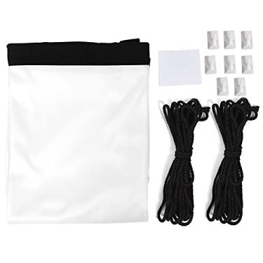 Imagem de Tela do projetor, acessório do projetor, filmes ao ar livre 100% poliéster para acampamento ao ar livre(84 polegadas)