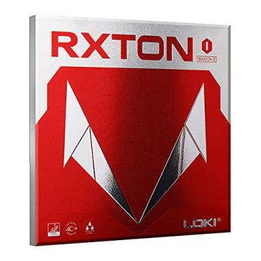 Imagem de Tênis de mesa Loki RXTON I borracha pingue-pongue de borracha aprovada pela I.T.T.F. (preto)