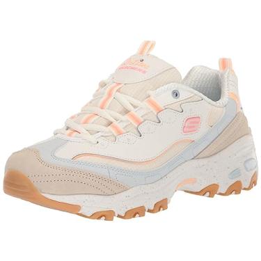 Imagem de Skechers D'Lites - Sparkling Rain Tênis feminino, Natural/Multi, 35