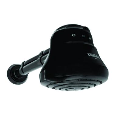 Imagem de Ducha  Faminho 4T Black 220V 6800W c/cano 30cm
