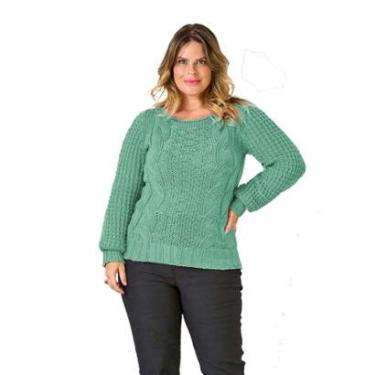 Imagem de Blusa Feminina Tricô Casa Branca Lã-Feminino