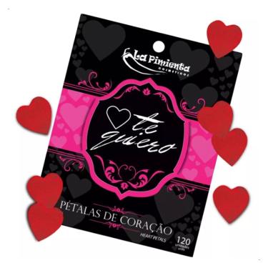 Imagem de Pétalas Rosas Vermelha Perfumada Coração Decoração Romântica
