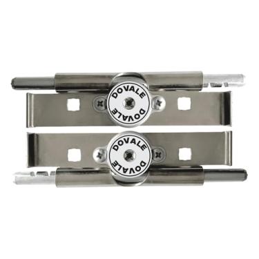 Imagem de Fechadura Cadeado Porta de Aço Lateral Interna Chapa Tetra Par - Dovale - 87008