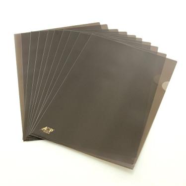 Imagem de Pasta em L A4 Fumê 220x310mm PT 10 UN ACP