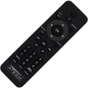 Imagem de Controle Remoto Dvd Philips Dvp3254 / Dvp3320K / Dvp3360K - Atech elet