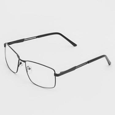 Imagem de Armação Óculos de Grau Masculino Metal Retangular / Fred -Óculos Sunrise-Masculino