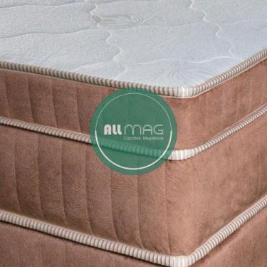 Imagem de Colchão Magnet Com Massageador Casal Padrão Espuma D33 Densidade Progr