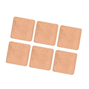 Imagem de Yctze 100 Peças Almofada de Dissipador de Calor de Cobre de 20 Mm, Kit Térmico de Calço de Cobre Puro para Chip IC de Laptop de Mesa, Placa Gráfica, CPU, VGA, RAM, VRAM, SSD M.2